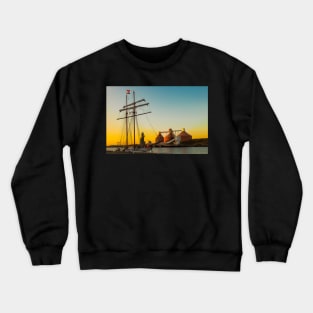 Sunset, sails and Silos Crewneck Sweatshirt